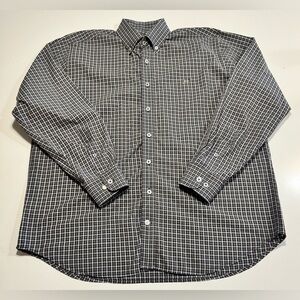 Southern Point Co The Hadley Shirt Mens Medium Long Sleeve Button Up Green Plaid